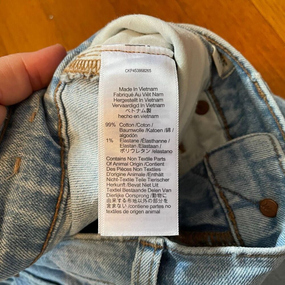 MADEWELL | slim wide leg full length jeans 28 - Picture 12 of 13